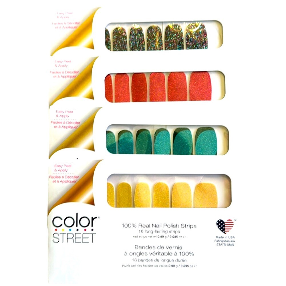 4 Sets Color Street Retired Nail Polish sets!‎ 💅🏻